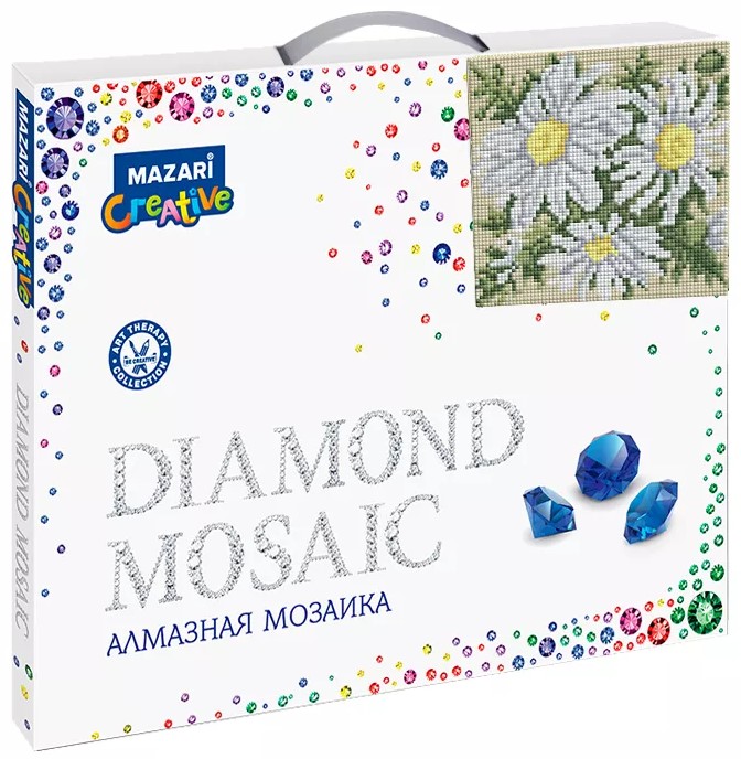 Diamantmosaik - Gänseblümchen