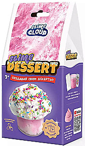 Mini Dessert Slime, Strawberry Milkshake