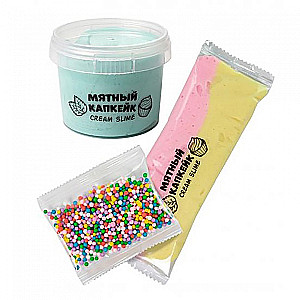Slime Dessert Mini, Mint Cupcake