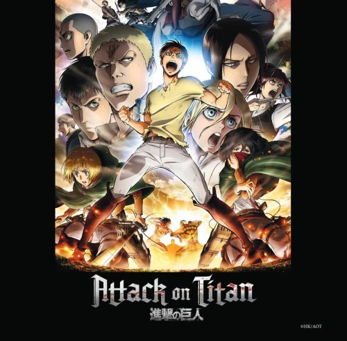 Attack on Titan. Wall Calendar for 2025