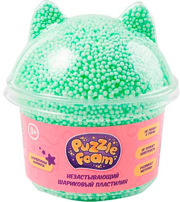 Kamuolinis plastilinas Puzzle Foam - Katė