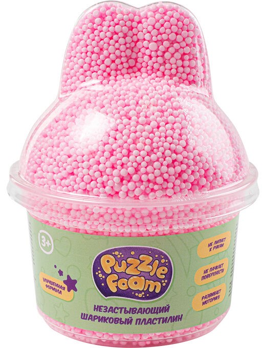 Šviesos molis - Puzzle Foam su figurine dangteliu kiškučiu