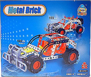 Constructor. Metal Brick (165 pieces)
