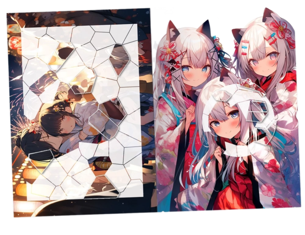 Sticker Mosaic - Shards of the Past