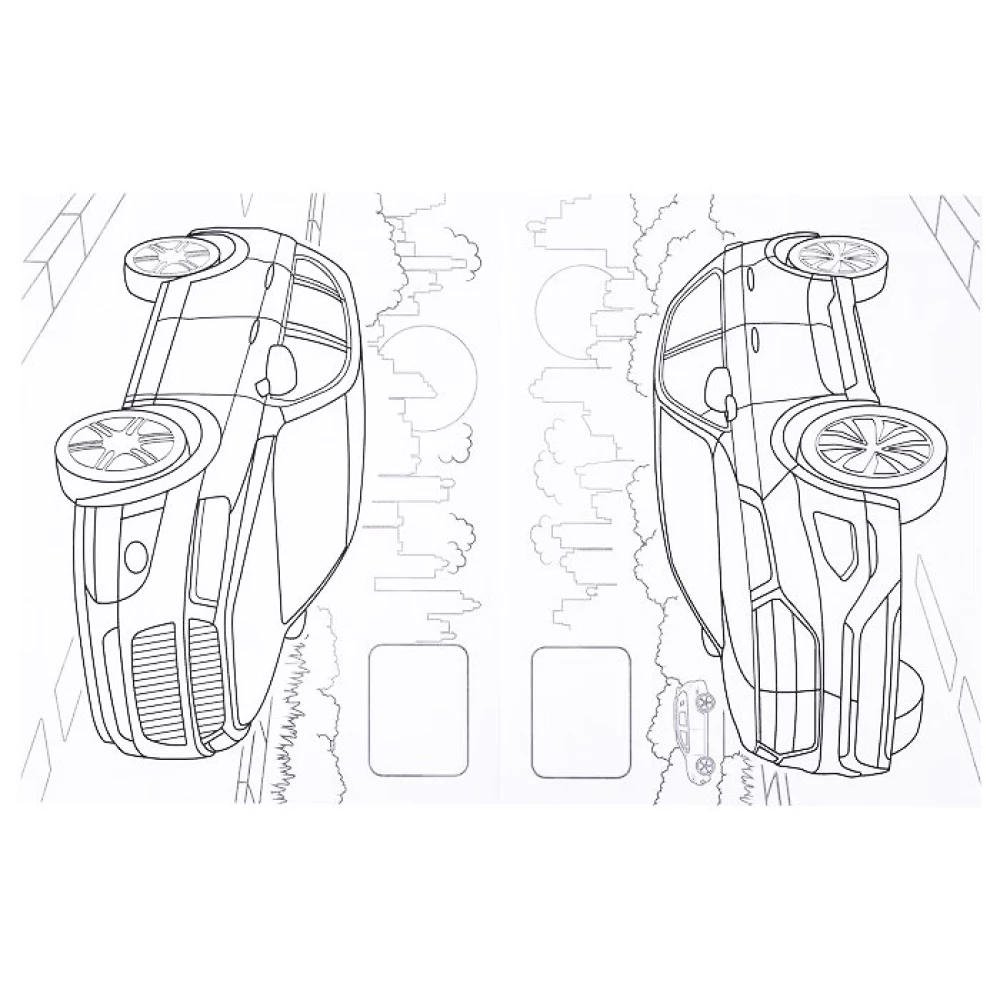 Coloring Book - SUVs