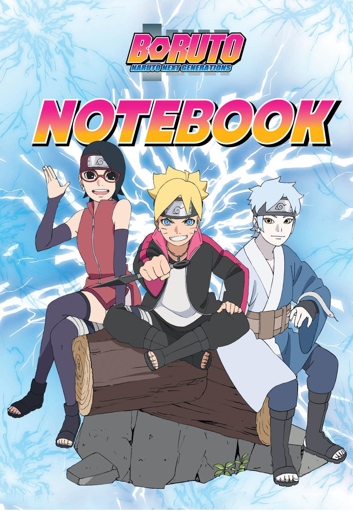Boruto. Notebook (blue)