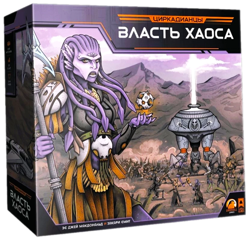 Tabletop game - Circadians: Chaos Power