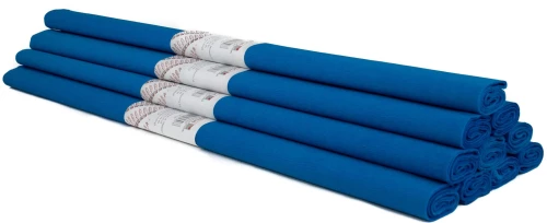 Crumpled paper - blue, 50 x 200 cm, 1 roll