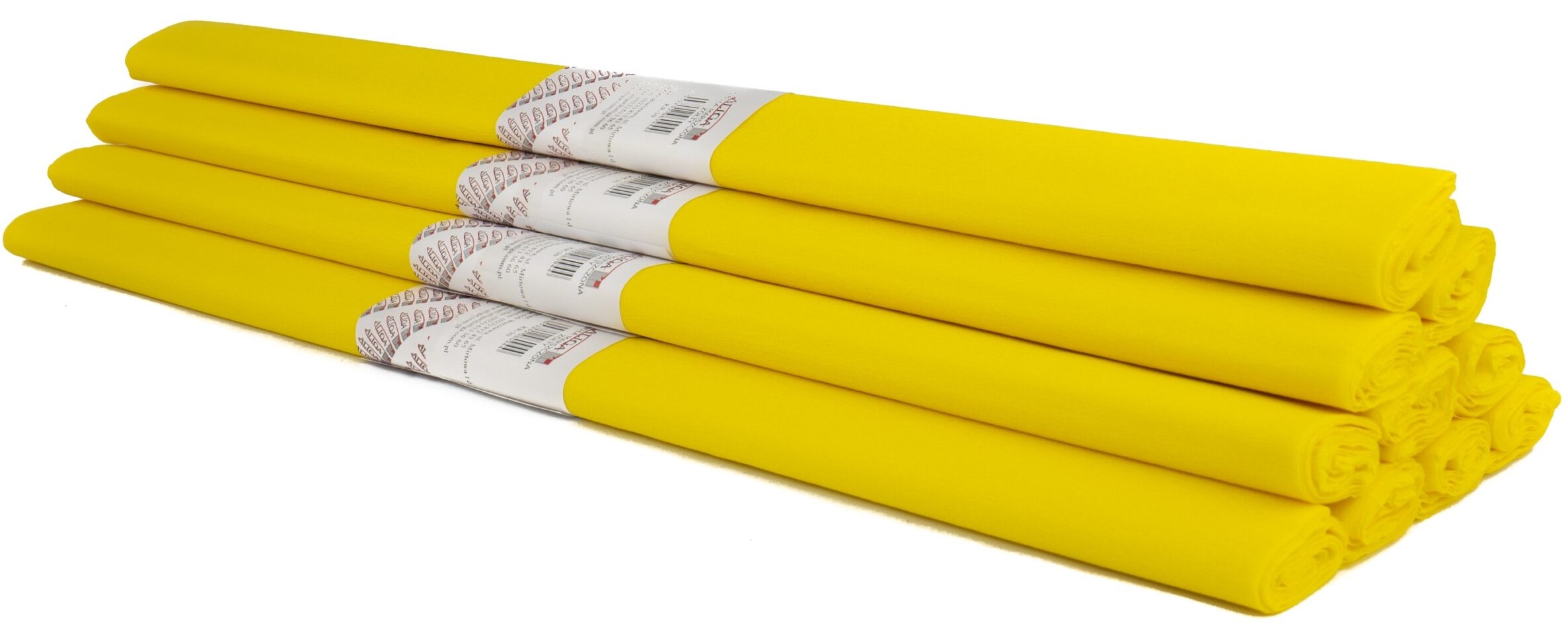 Krepa papīrs - dzeltenais, 50 x 200 cm, 1 ruļļi