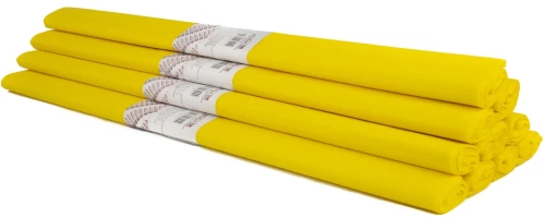 Crumpled paper - yellow, 50 x 200 cm, 1 roll