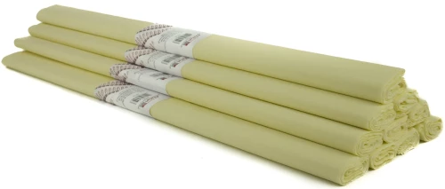 Crepe paper - ecru, 50 x 200 cm, 1 roll
