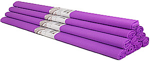 Crepe paper - purple, 50 x 200 cm, 1 roll