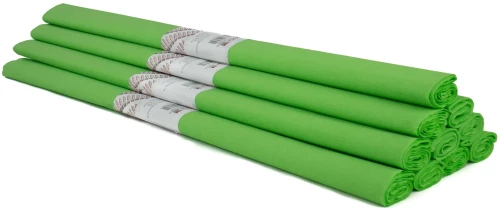 Crepe paper - light green, 50 x 200 cm, 1 roll
