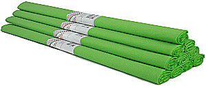 Crepe paper - light green, 50 x 200 cm, 1 roll