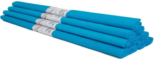 Crepe paper - turquoise, 50 x 200 cm, 1 roll
