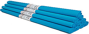 Crepe paper - turquoise, 50 x 200 cm, 1 roll