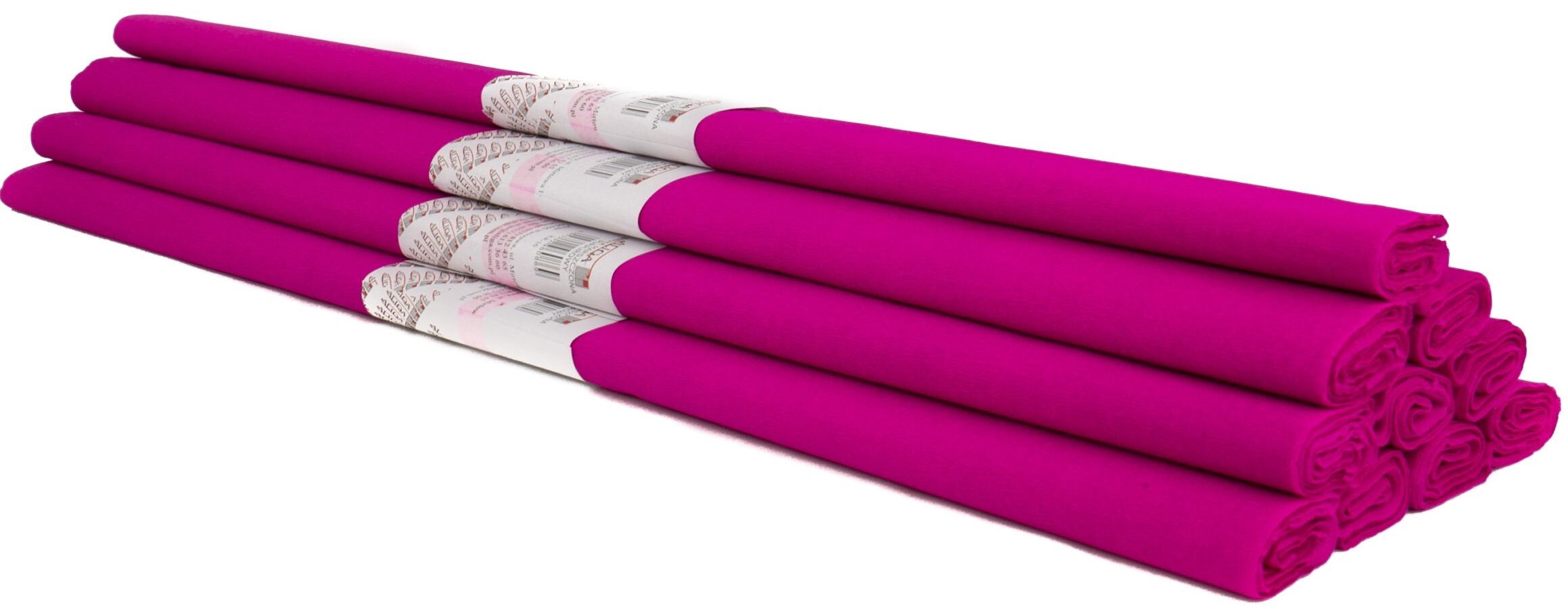 Krepa papīrs - rozā, 50 x 200 cm, 1 ruļļi