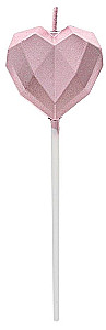 Birthday Cake Candle - Heart