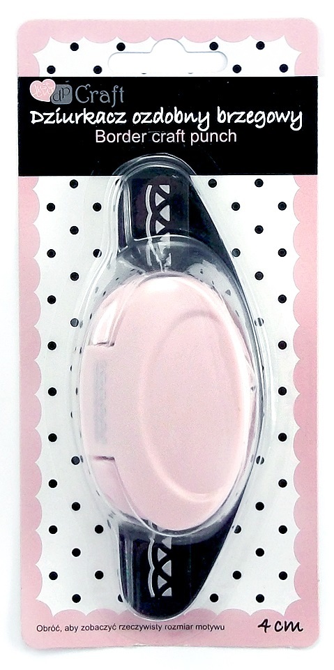 Dekoratīvais malas caurums, 4 cm