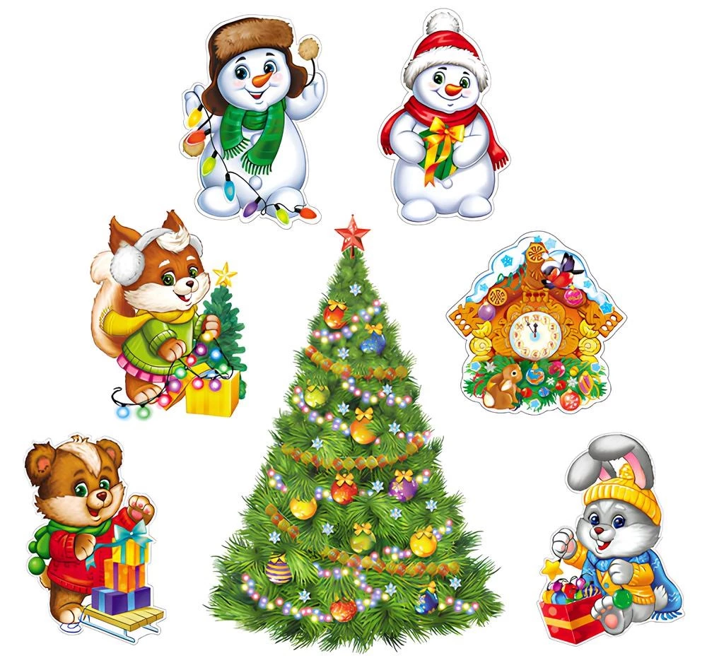 Interior Decoration Set - Waiting for the New Year