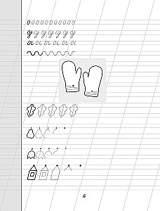 Calligraphic handwriting step by step