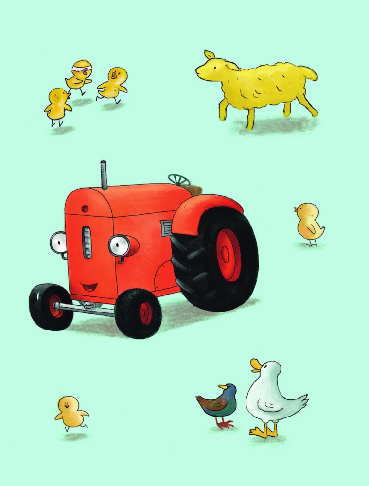 Der kleine rote Traktor und die ehrliche Tat