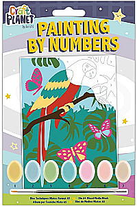 Painting by numbers - Parrot