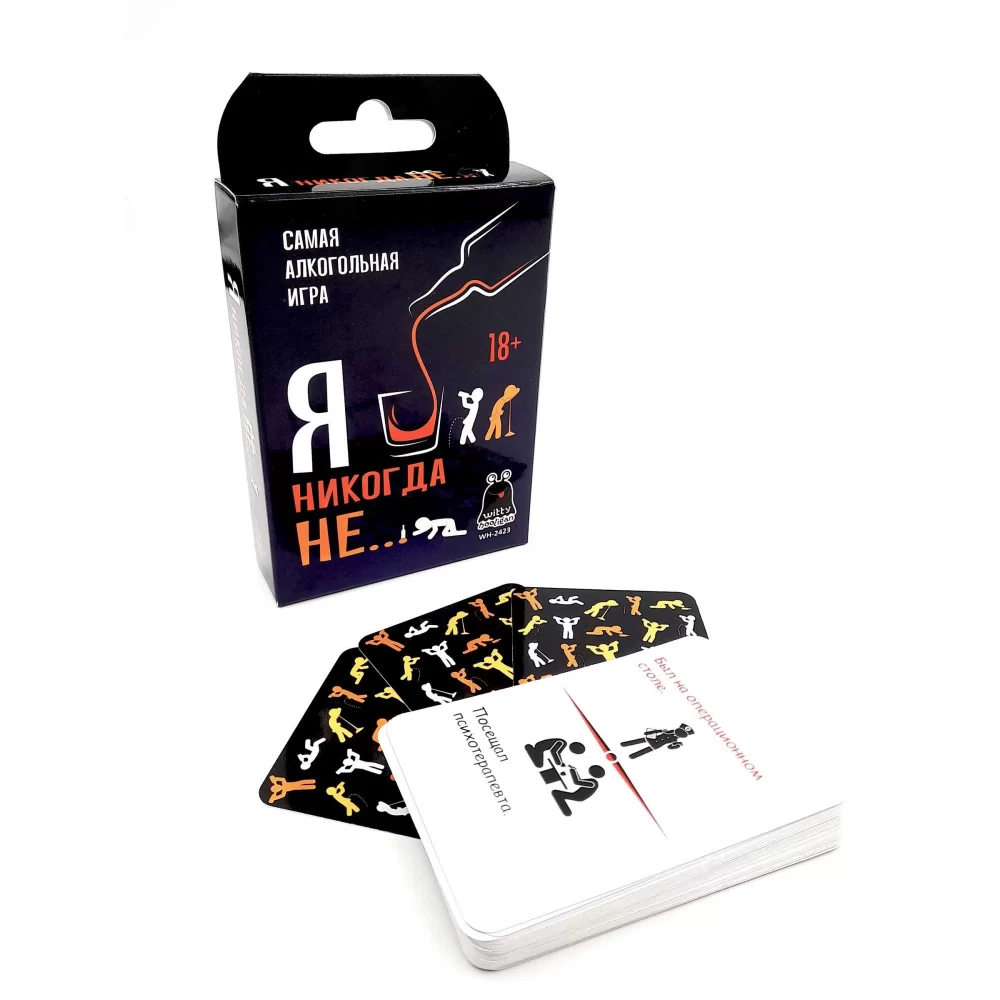 Card Game - I Never.... The Most Alcoholic Game