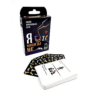 Card Game - I Never.... The Most Alcoholic Game