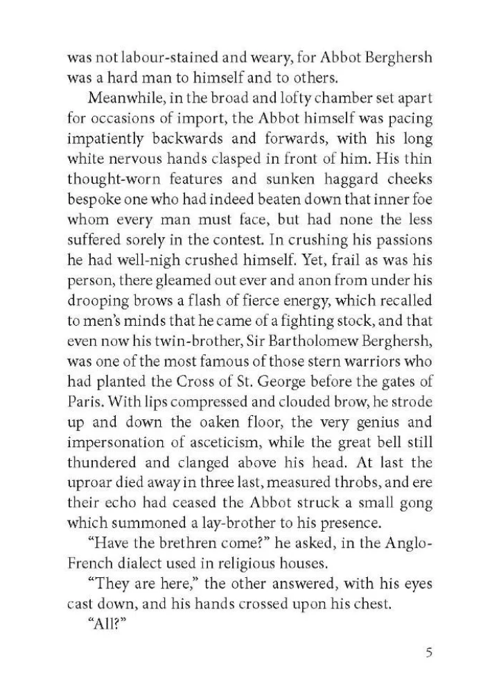 The white company. A reading book in English