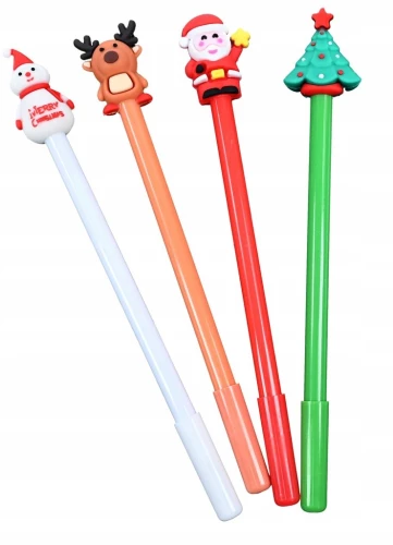 Ballpoint Pen - Christmas, Blue, Assorted Designs
