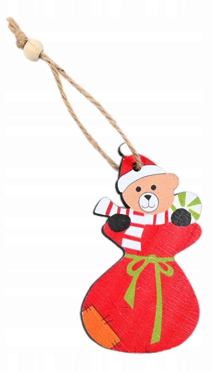Wooden Christmas Ornament, Assorted Design
