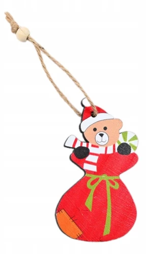 Wooden Christmas Ornament, Assorted Design