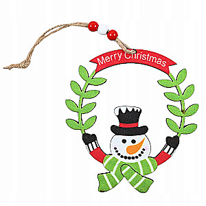 Wooden Christmas Pendant - Christmas, assorted design