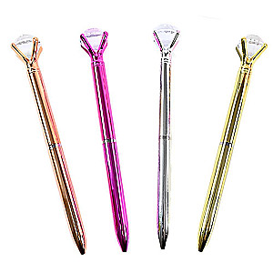 Ballpoint pen - Diamond, color assortment
