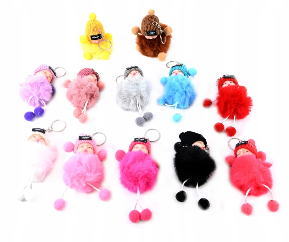 Keychain - Doll, assorted