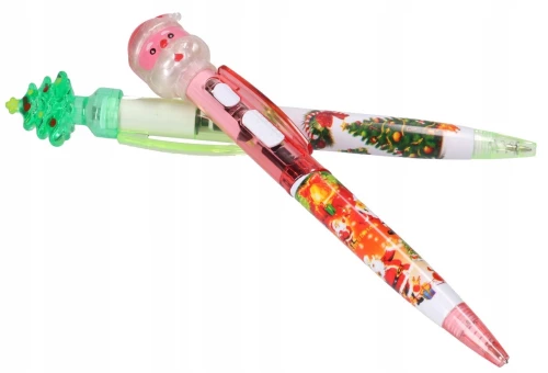 Ballpoint Pen - Santa, assorted