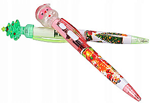 Ballpoint Pen - Santa, assorted