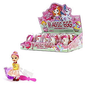 Zabawka - lalka z akcesoriami. Magiczne jajo