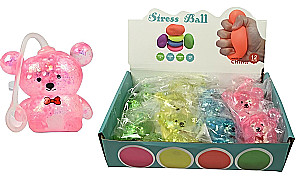 Stress Relief Toy - Teddy Bear, color assortment