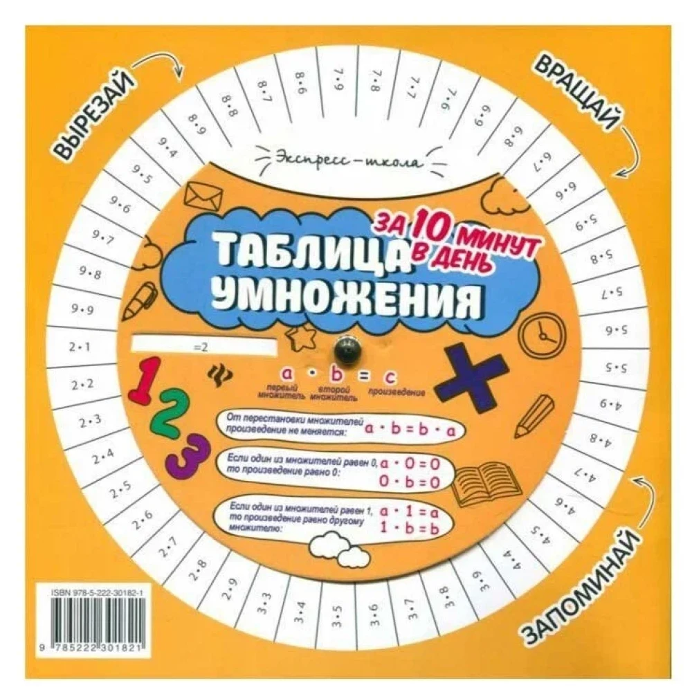 Multiplication/Division Table in 10 Minutes a Day
