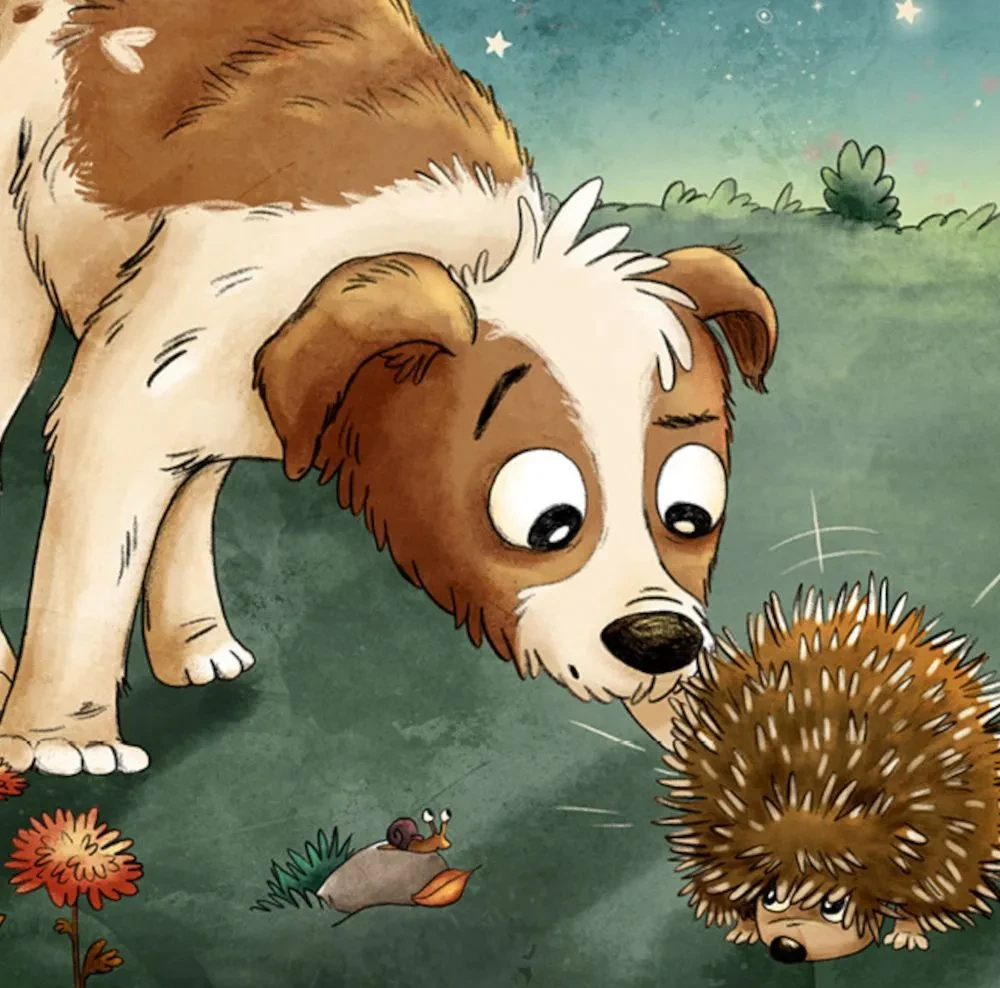 The Hedgehog in the Garden. The First Book for a Little One about Nature