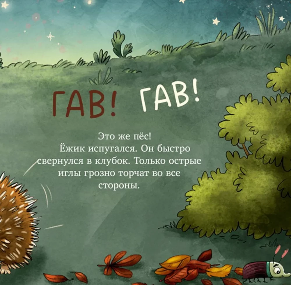 The Hedgehog in the Garden. The First Book for a Little One about Nature