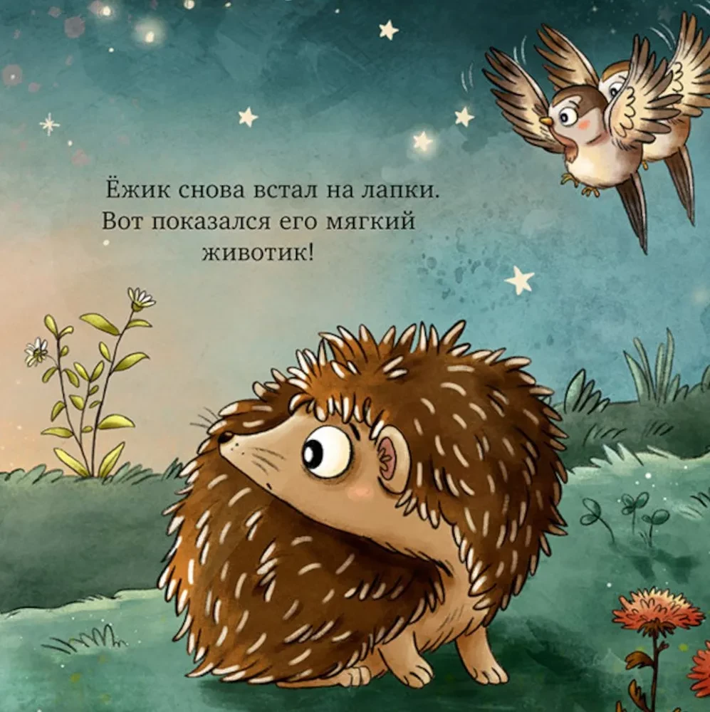 The Hedgehog in the Garden. The First Book for a Little One about Nature