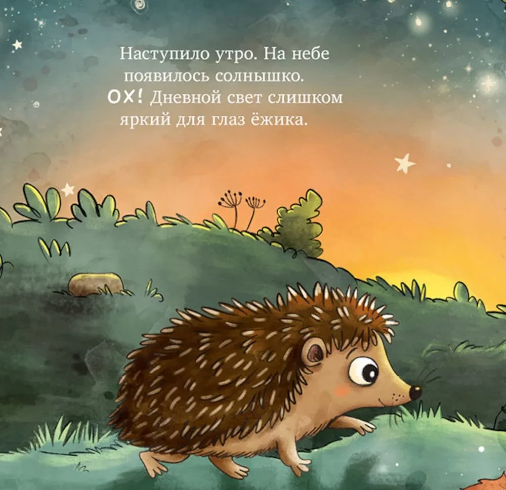 The Hedgehog in the Garden. The First Book for a Little One about Nature