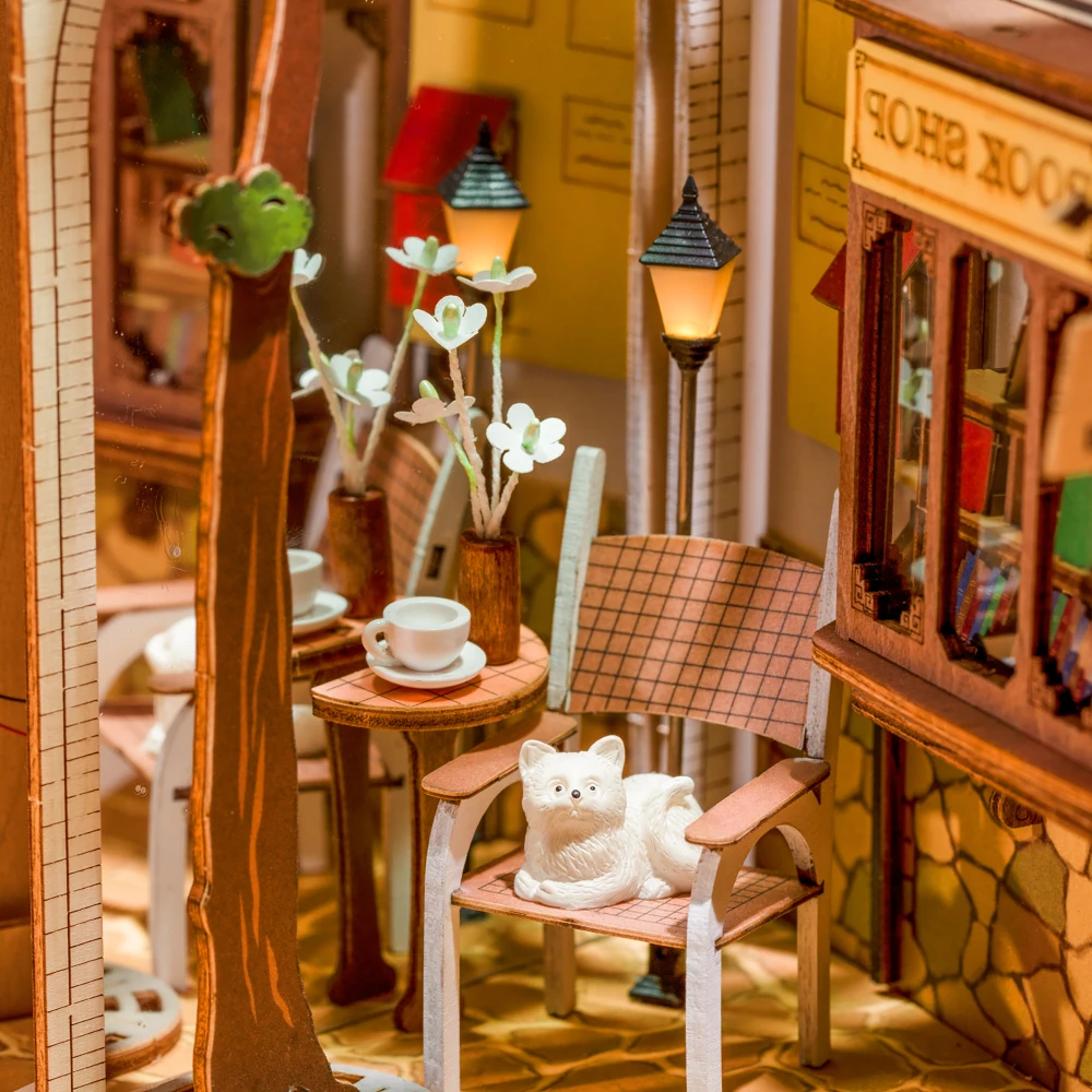 3D складная миниатюра ROBOTIME - Sunshine Town
