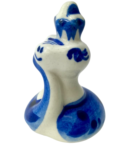 Porcelain figurine - Snake - little queen (6x4.5)