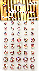 Acrylic Stickers - Light Pink Flowers
