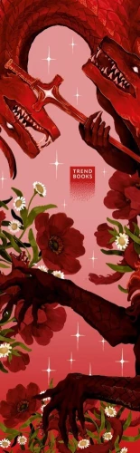 Transparent Bookmark for the Trilogy by Anna Jane The Unwanted Bride - Red Dragon