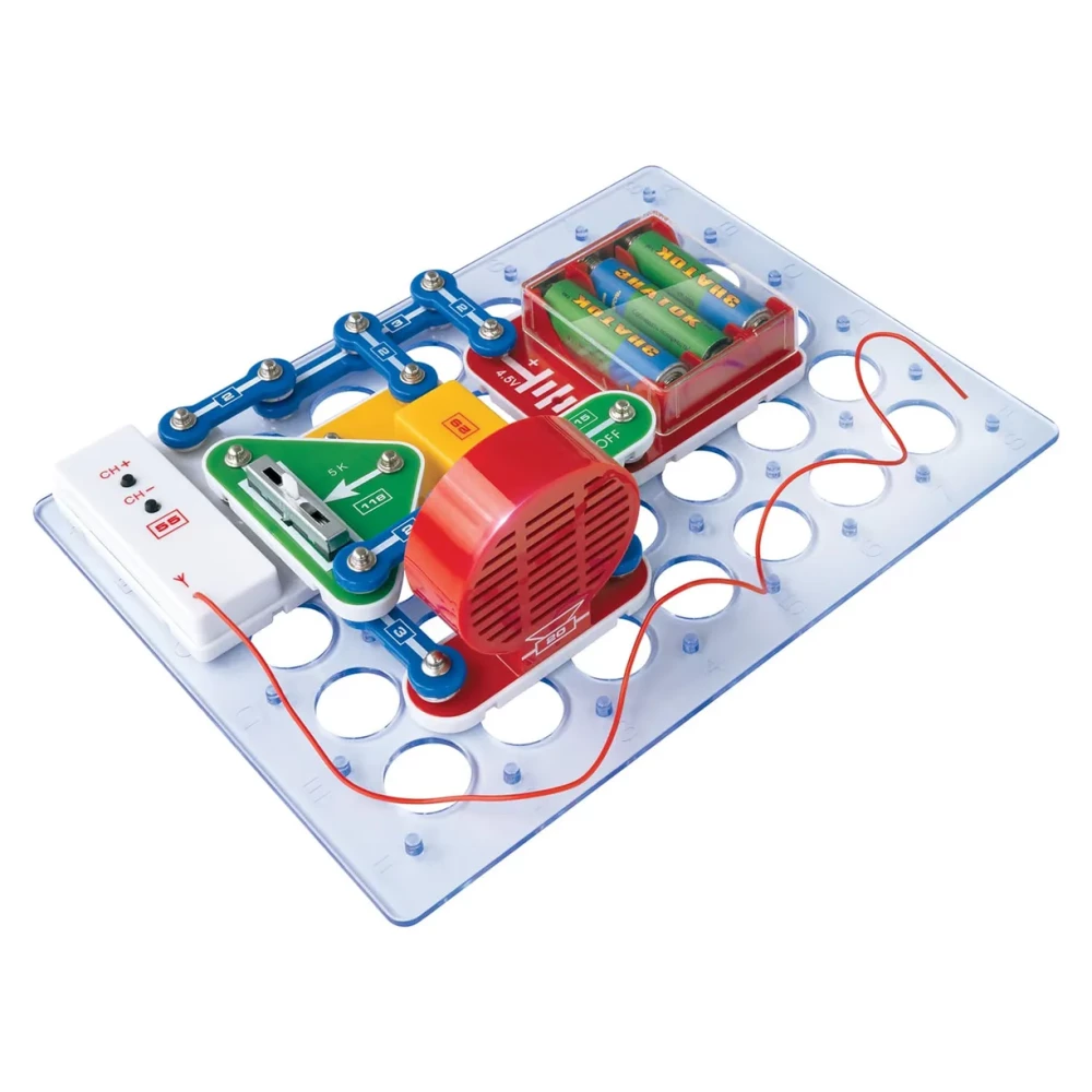 Electronic Constructor - Robot Kids. Assembling a Radio